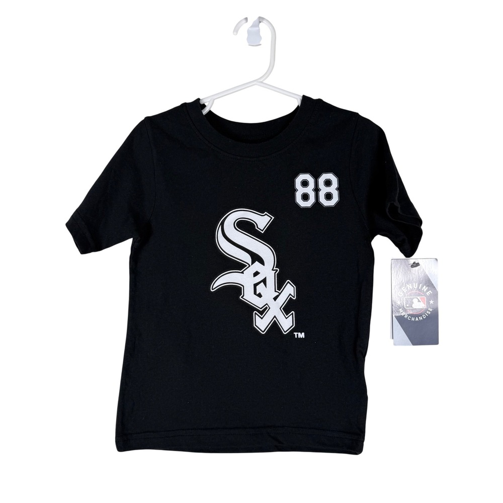 Toddler Boys Chicago White Sox Robert Jr 88 Baseball Jersey T Shirt‎ 3T NEW